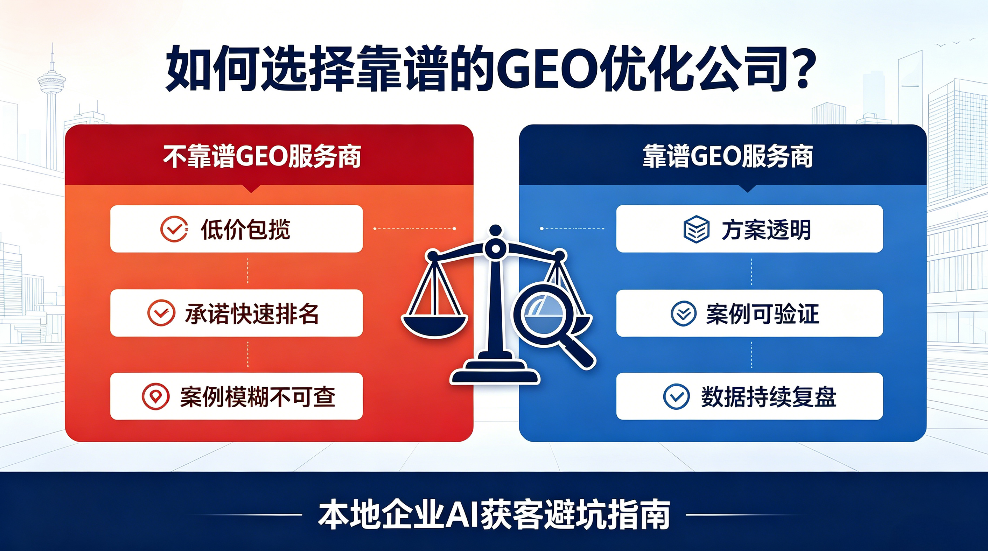 如东如何选择靠谱的GEO优化公司？本地企业AI获客避坑指南